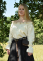 Preview: Mittelalter Carmen-Bluse, natur